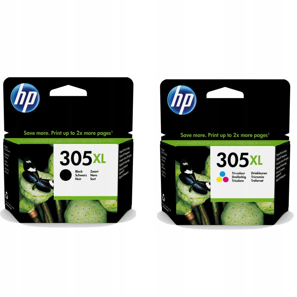 

Tusze Hp 305XL Zestaw 2700 2710 2720 Czarny Kolor