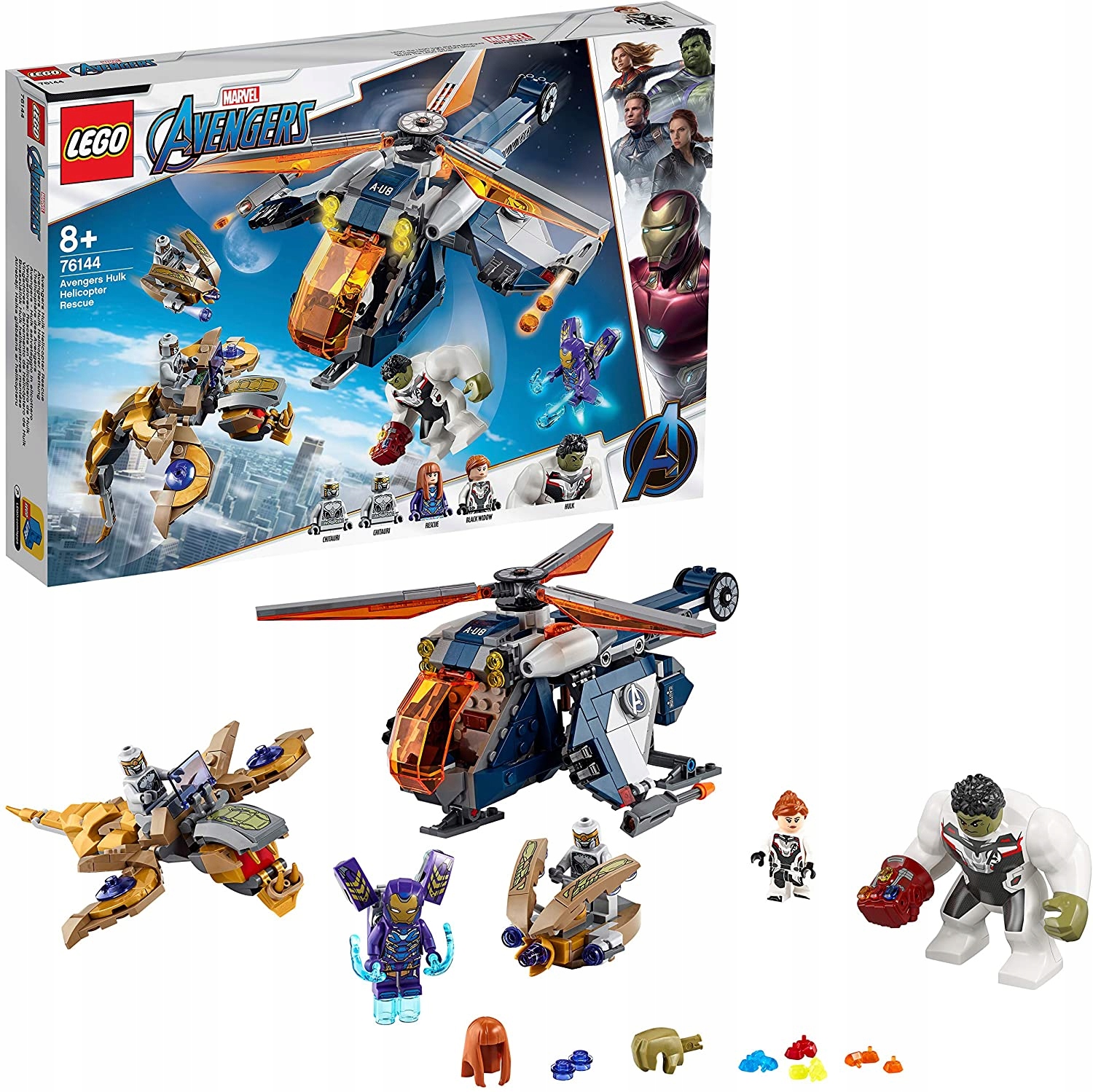

Lego 76144 Avengers Upadek Helikoptera Hulka