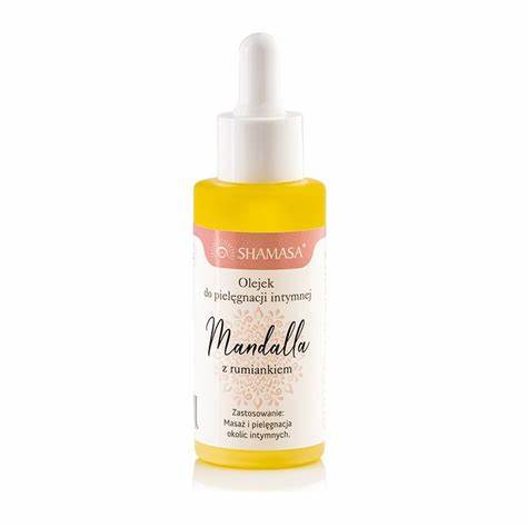 Shamasa Intimní olej Mandalla 50 ml – zmírnění podráždění a hydratace