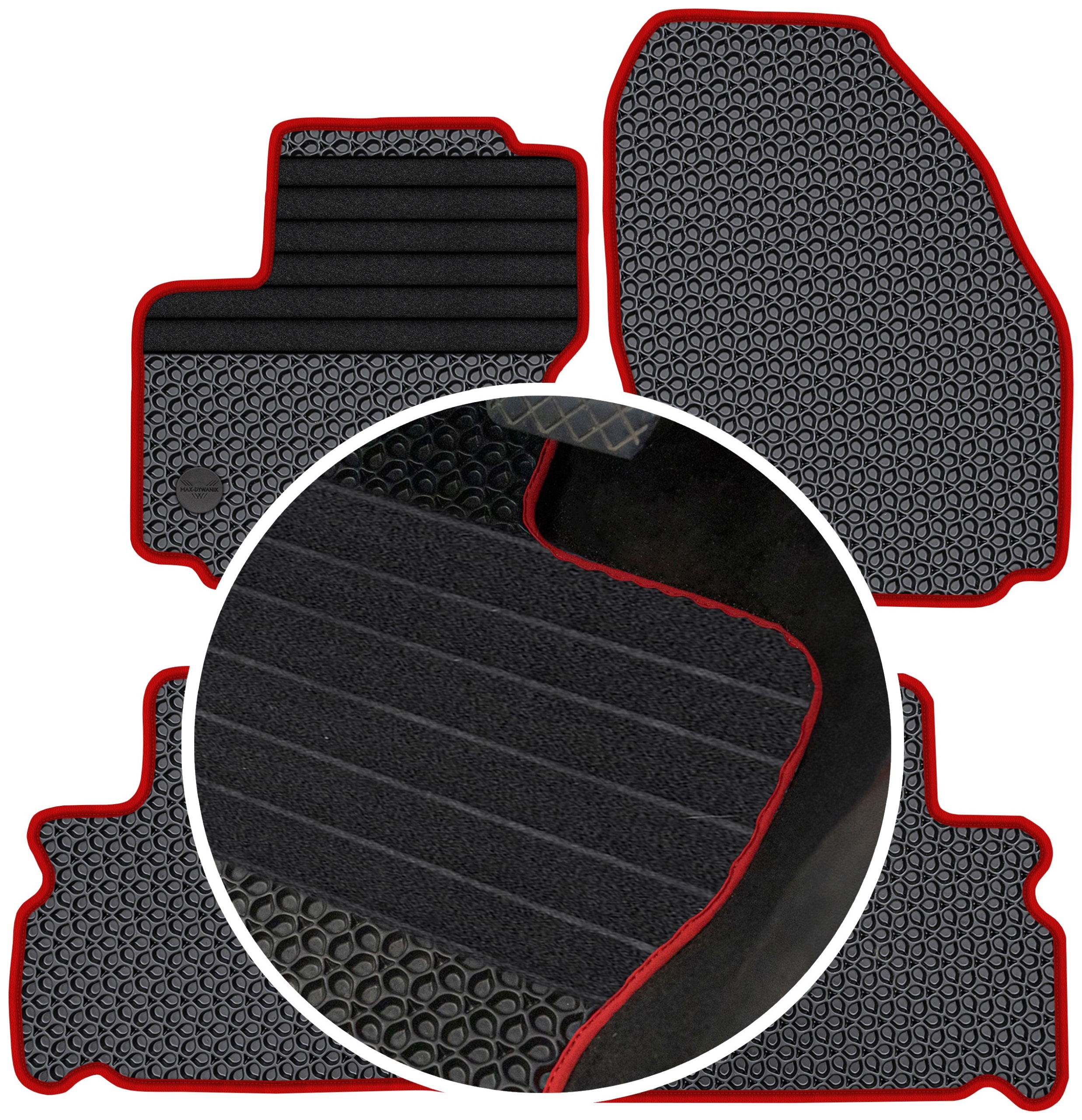 Ford S-Max I 5os 2010-2015 Gumové rohože Eva Eternity Posilnenie XXL