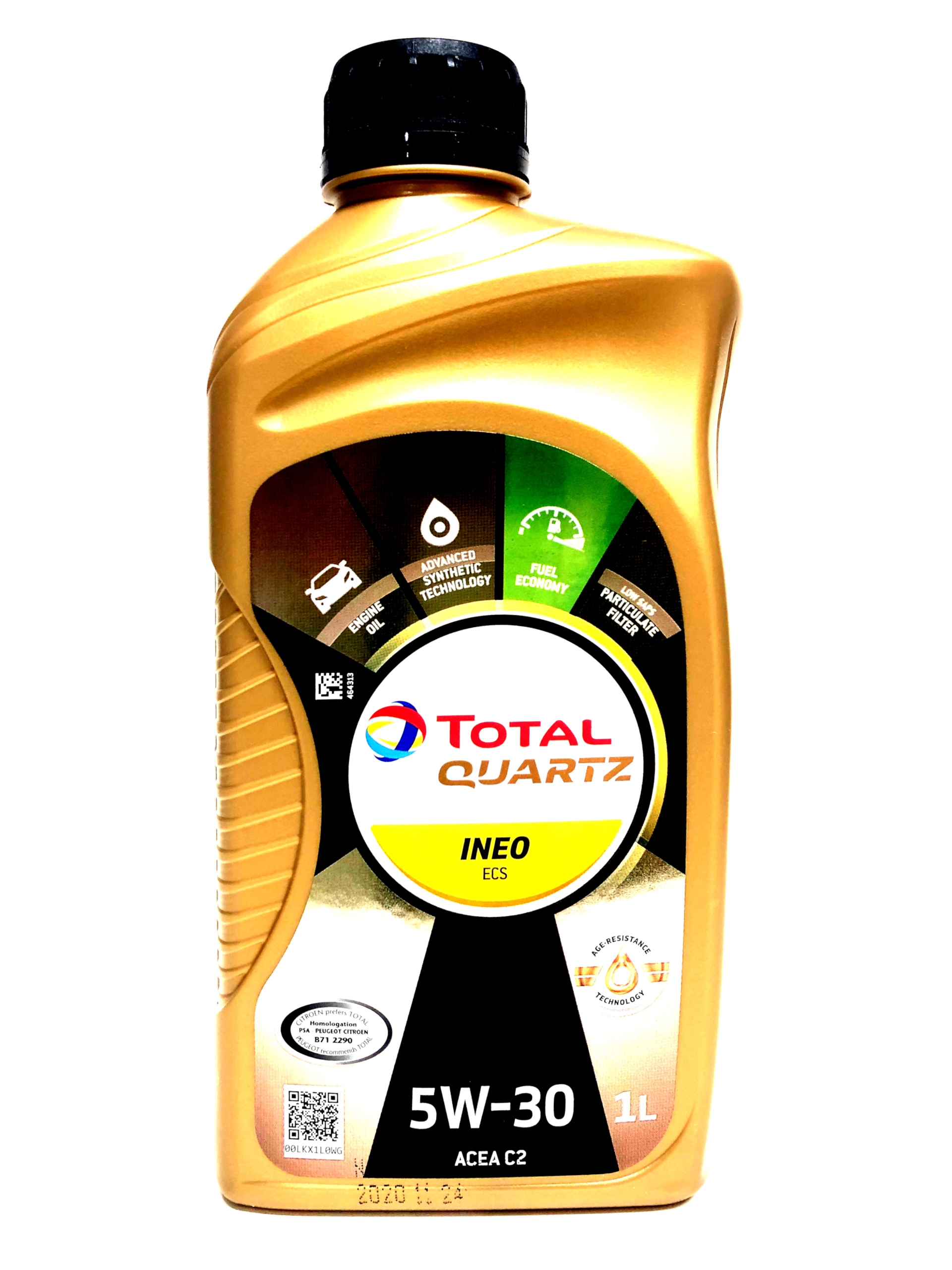 

Olej Total Quartz Ineo Ecs 5W30 1L Psa B71 2290