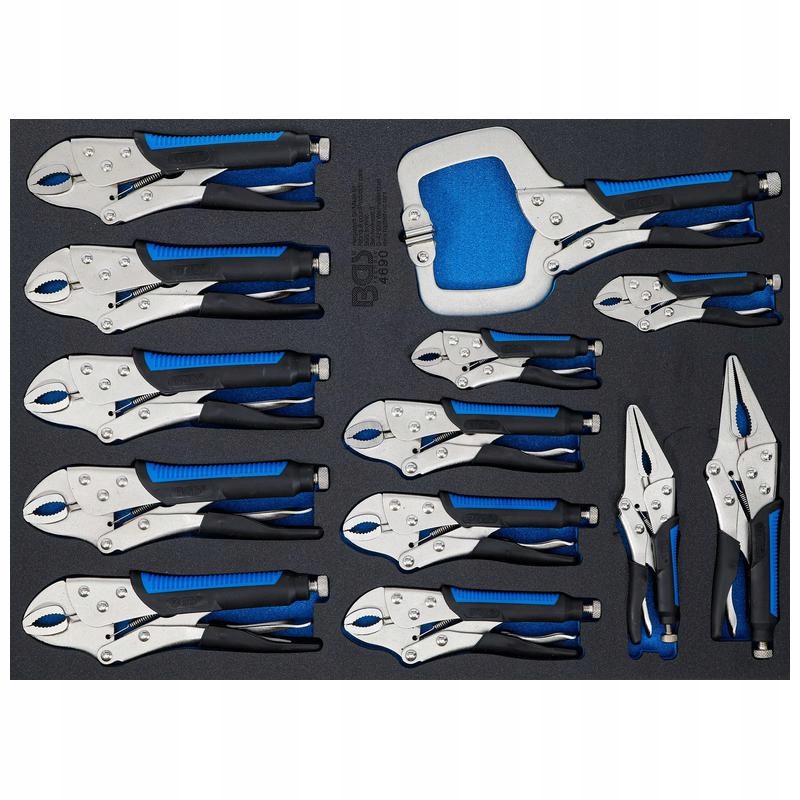 Vložka do zásuvky 3/3, sada samosvorných kleští na karoserii 13ks