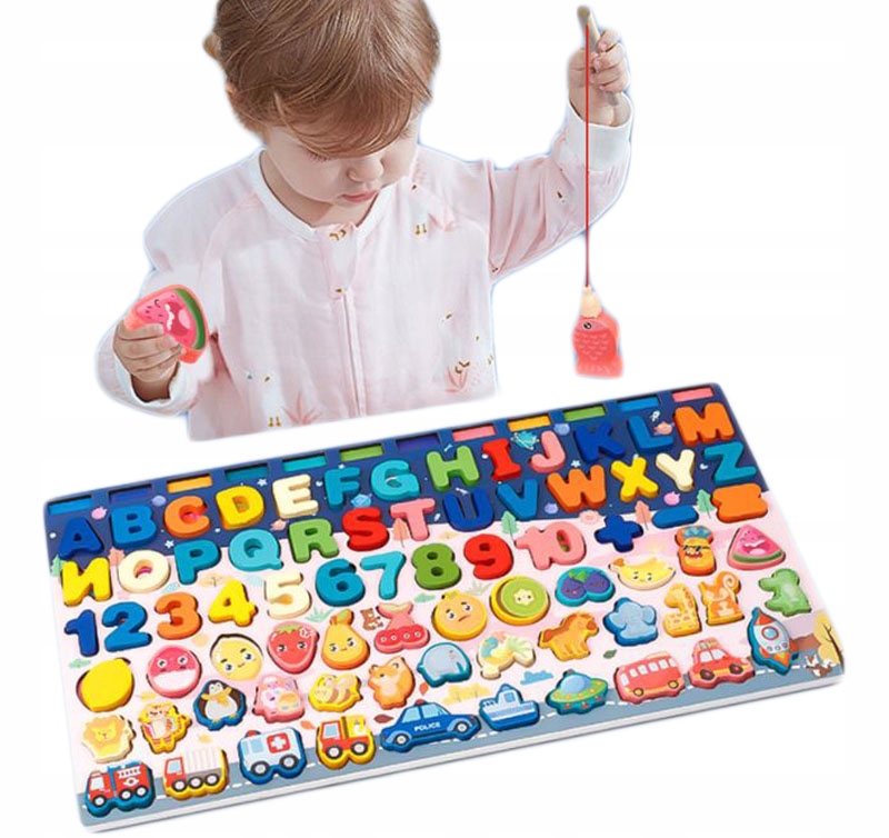 

Montessori Tablica Edukacyjna Układanka Sorter