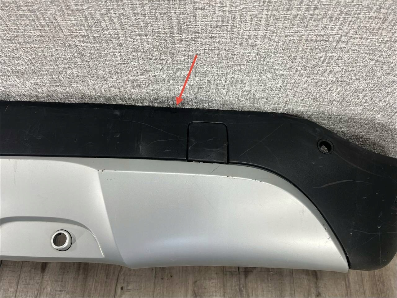 BMW X1 E84 LIFT 2012-2015 SPOILER der Stoßstange heck 7303803