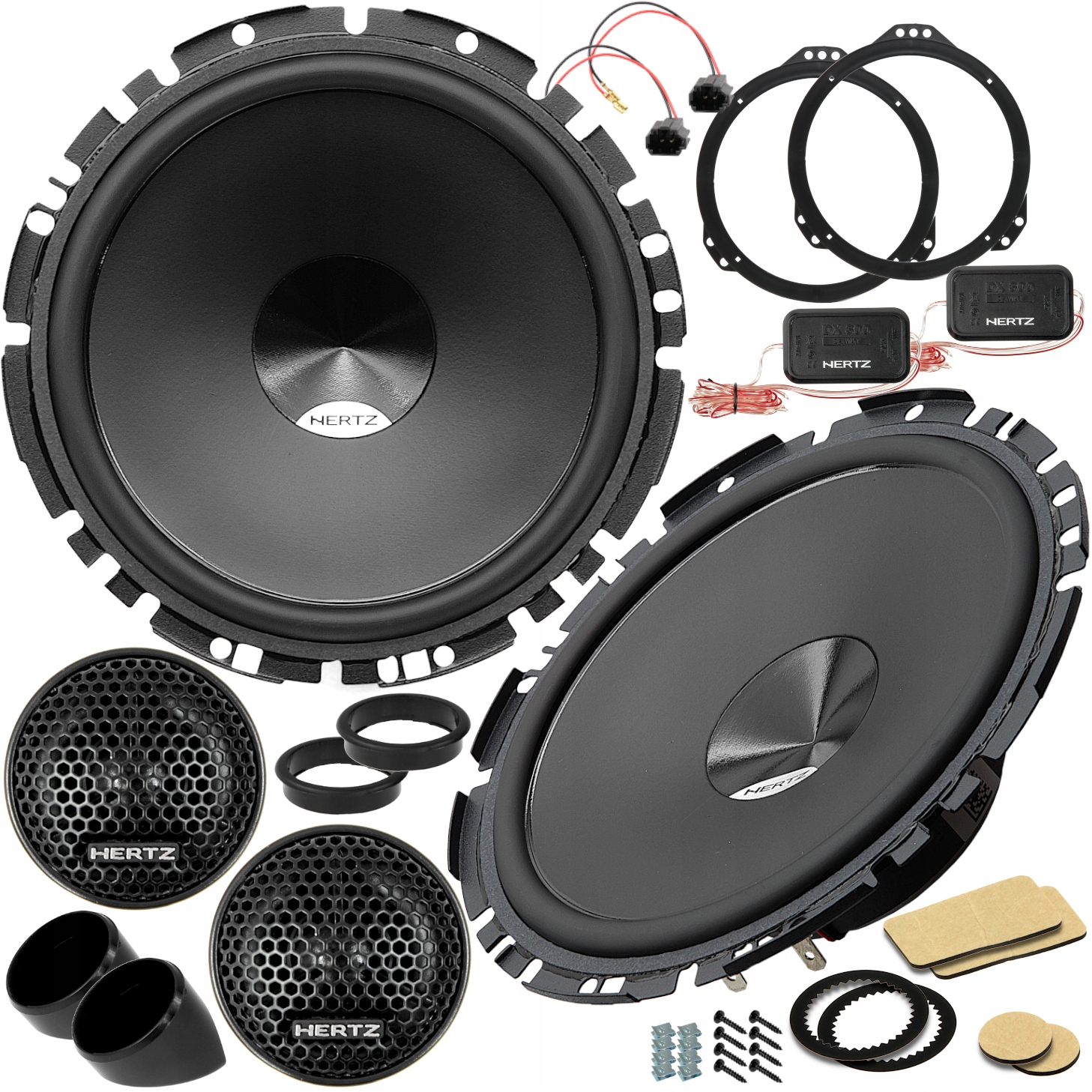 HERTZ GŁOŚNIKI SAMOCHODOWE SYSTEM 165MM DO OPEL CORSA C MERIVA OMEGA B