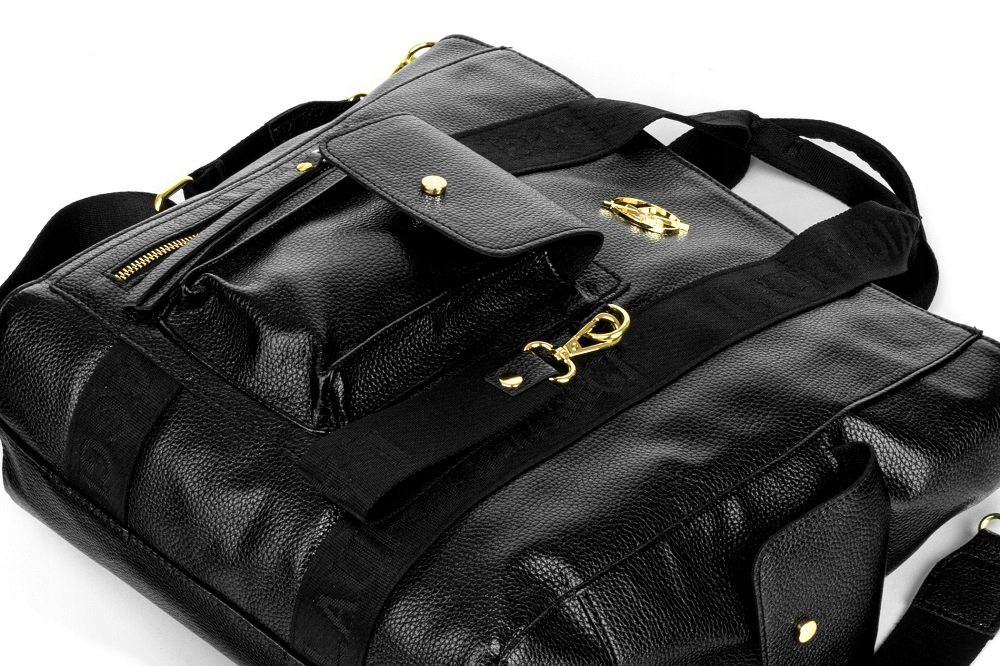 TOREBKA DAMSKA SHOPPER LISTONOSZKA LAURA BIAGGI BIAŁA A4 NA RAMIĘ Z LOGO Płeć kobieta