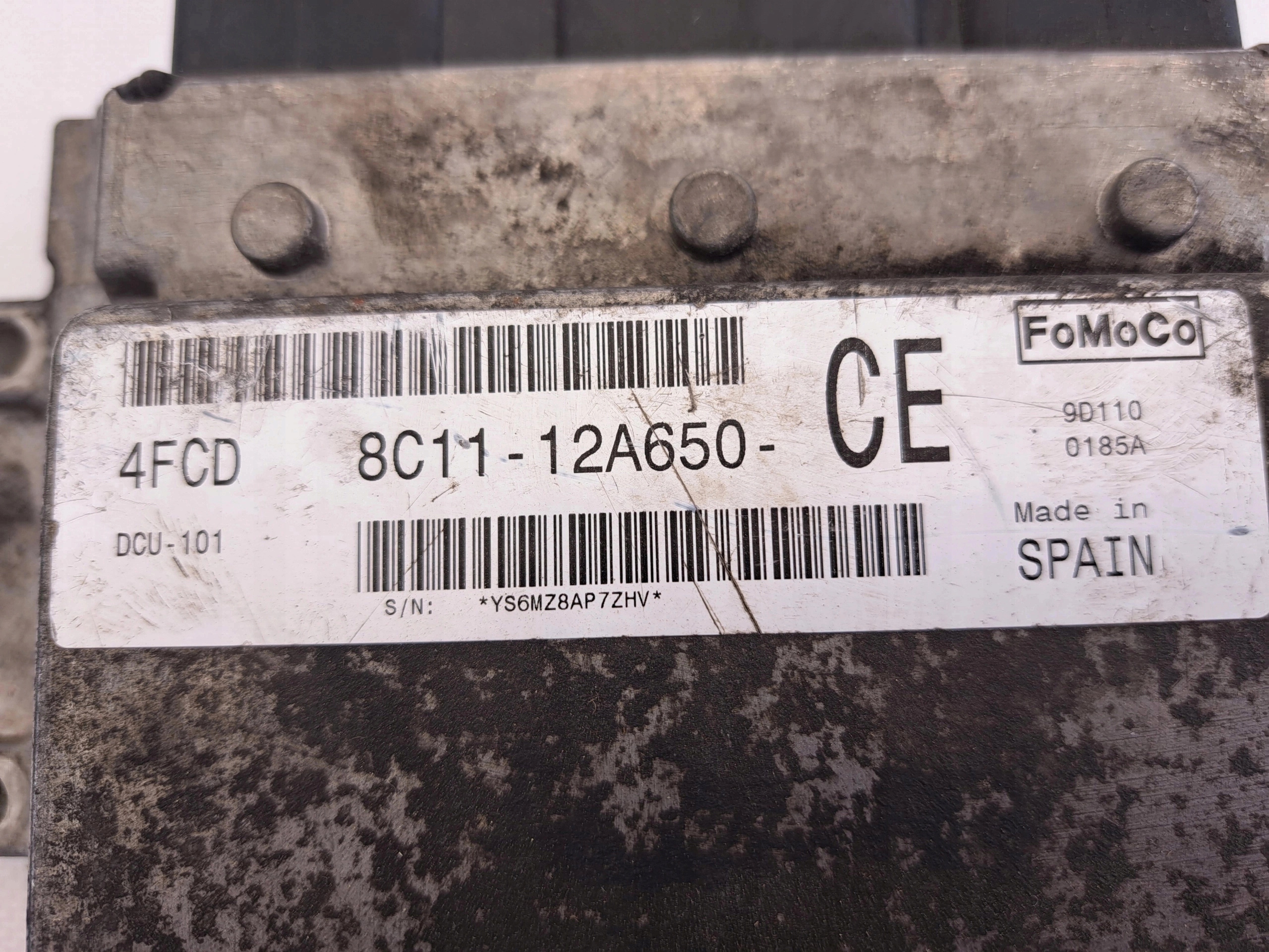 FORD TRANSIT 8C11-12A650-CE ECU Computer Original
