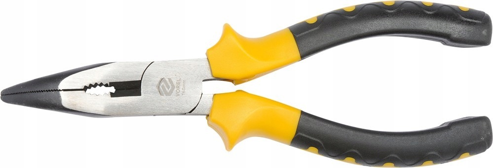 

Szczypce wydłużone wygięte 160 mm kolor Vorel