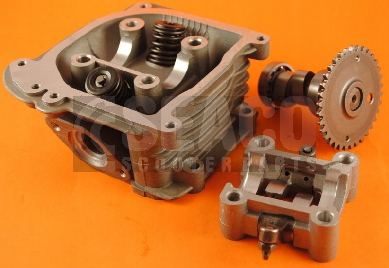 UZBROJONA GLOWICA 4T 50cc WAŁEK,KLAWIATURA,ZAWORY Producent Seaco