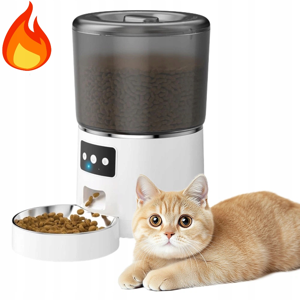 Levně Automatické krmítko pro zvířata 4L 15-20 dní zásobování