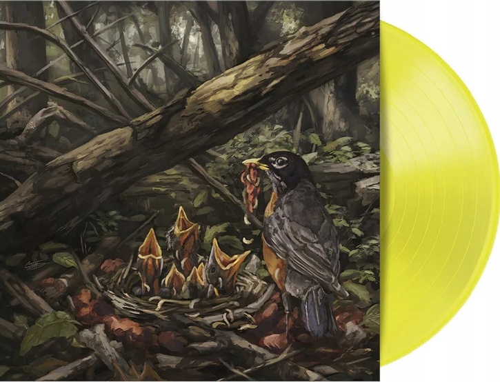 The Acacia Strain Step Into The Light Lp Highlighter Yellow Folia Limited
