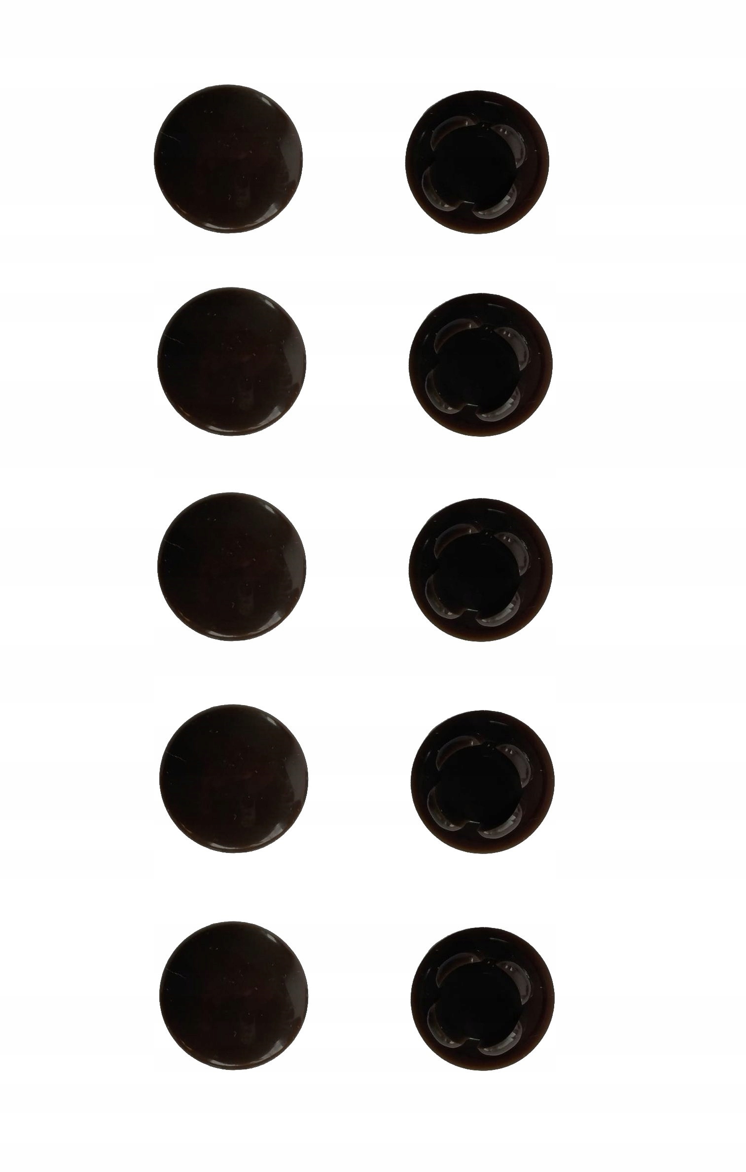 ZATYCZKA PROWADNICY ROLET CIEMNY BRĄZ 10 szt.