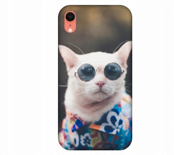 

Etui Case iPhone Xr Kot hipster