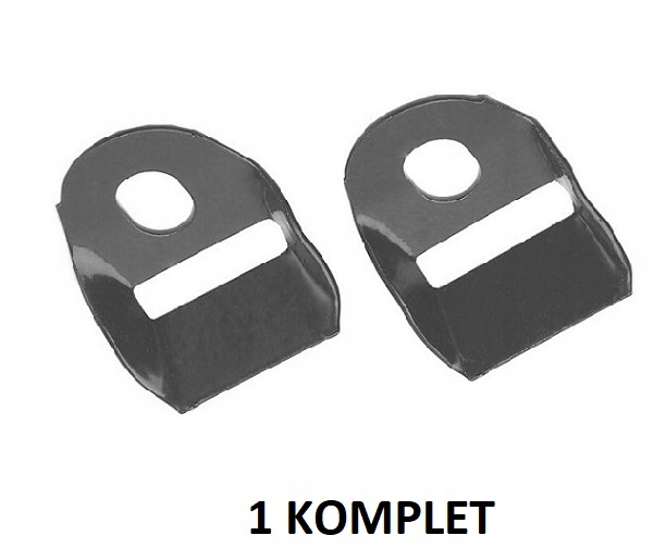 SPINKI BLASZKI POMOCNICZE DO OBEJMY GRAFIT Marka inna