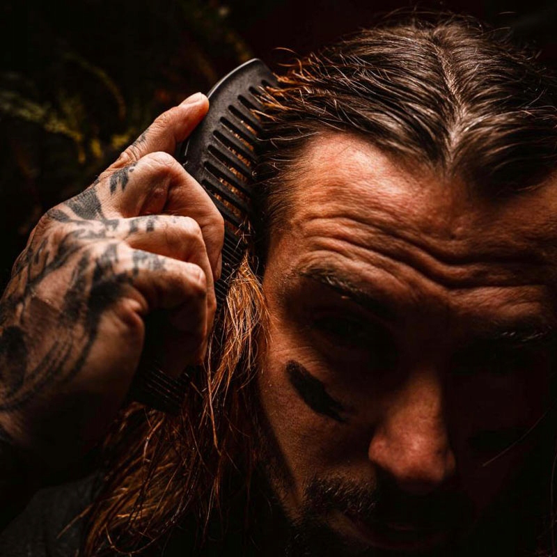 Angry Beards Grzebień do Brody i Stylizacji Włosów Dual Comb Marka Angry Beards