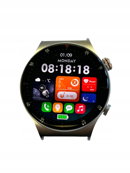 Smartwatch duży Smart Watch SML2 Pro zegarek sportowy 2 paski 61b266