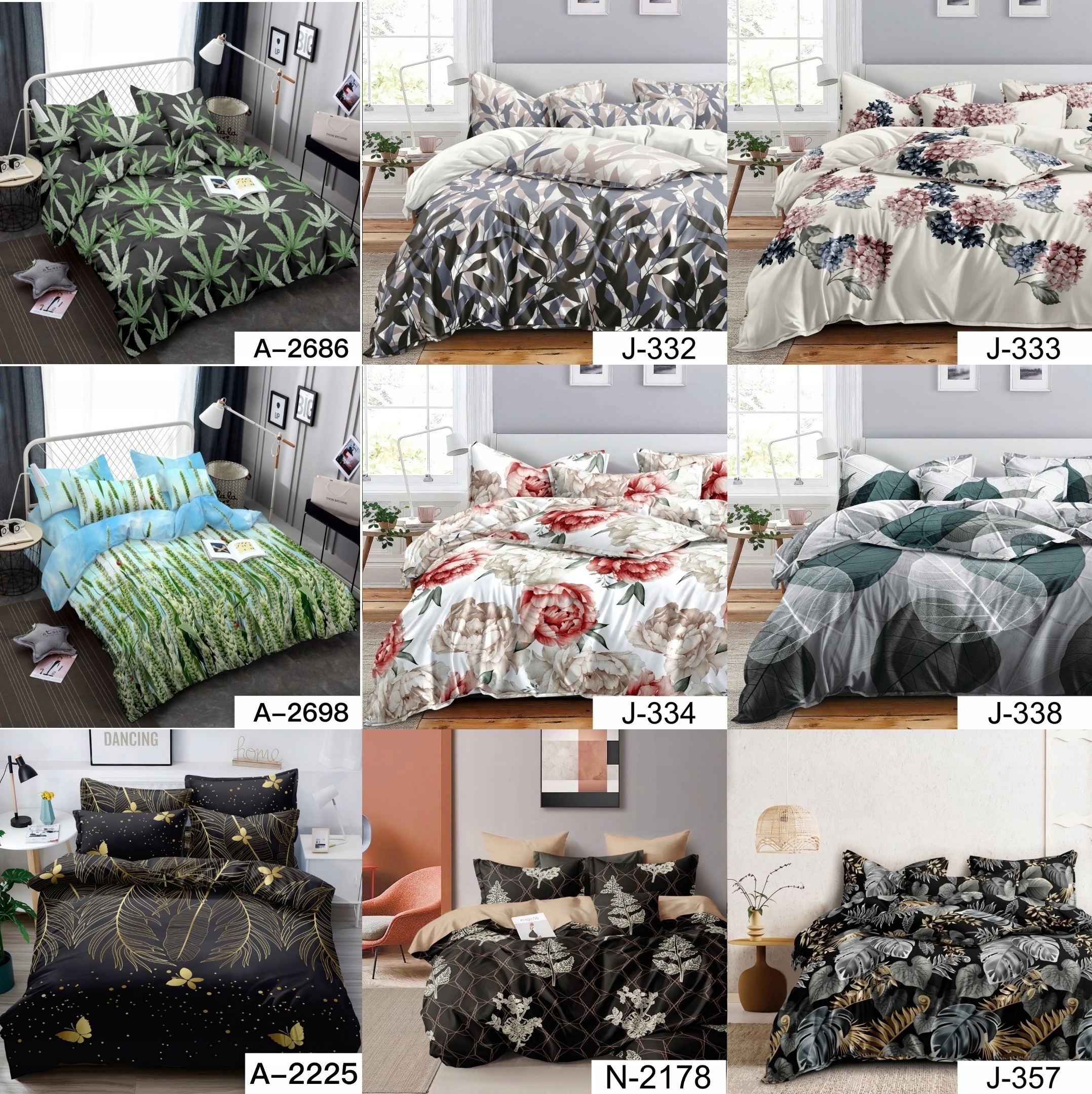 KOMPLET DWUSTRONNA POŚCIEL 200x220 +2 POSZEWKI ZESTAW BAWEŁNA NOWOCZESNA Wymiary poduszki 70x80cm