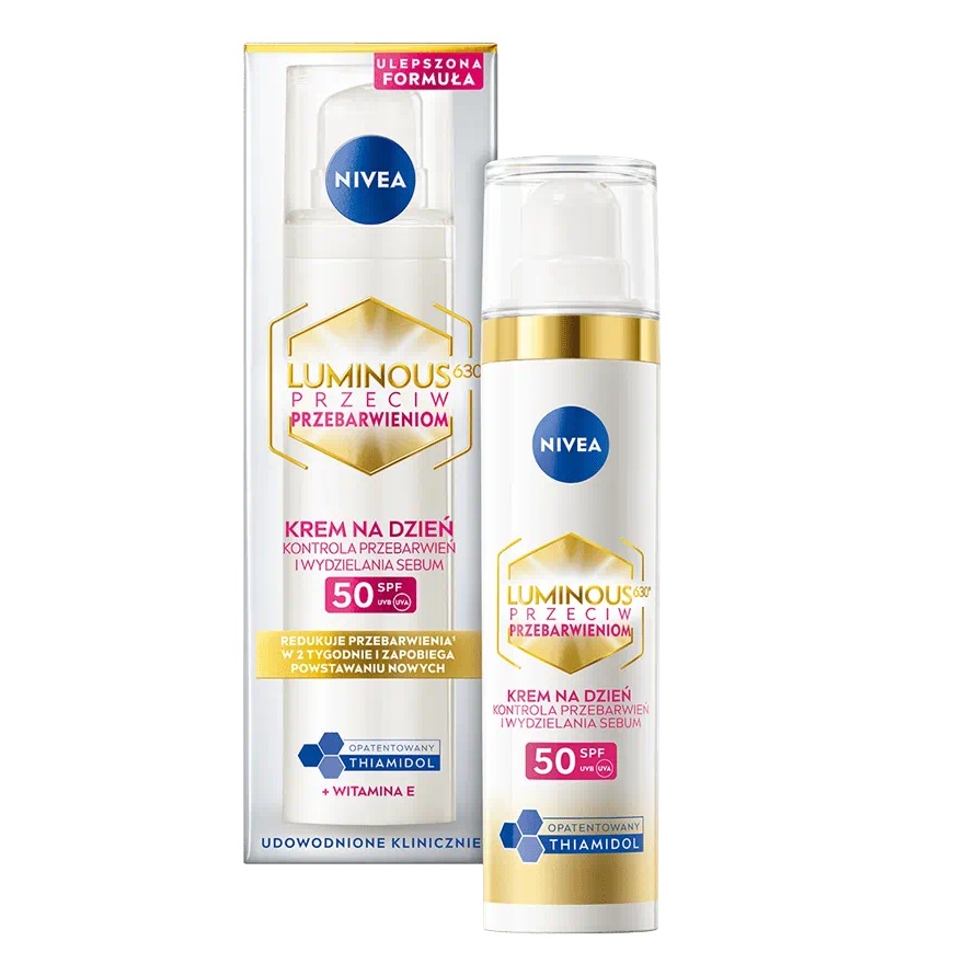 Luminous630 Denní krém Proti Pigmentovým Skvrnám SPF50 40 ml Nivea