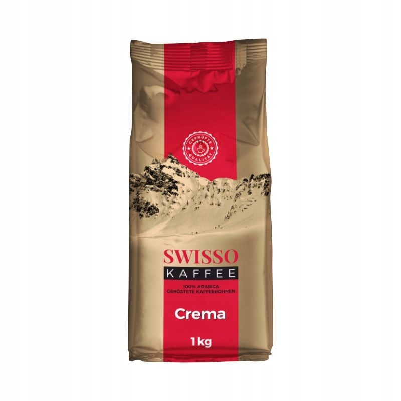 Swisso Kaffee Crema 1kg Ziarno 100 Arabica DE 12506419334 Allegro.pl