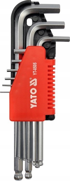 

Klucze Imbusowe Imbus HEX1,5-10 9SZT YT-0505