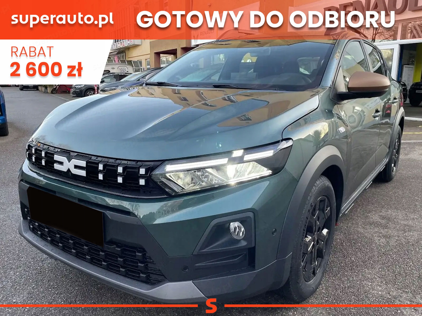 Od ręki - Stepway Extreme 1.0 TCe 110KM / Pakiet Zimowy, Easy