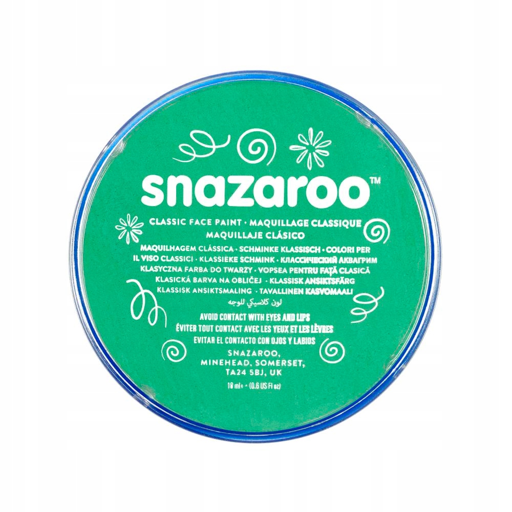 

Farba Do Malowania Twarzy Zielona 18ml Snazaroo