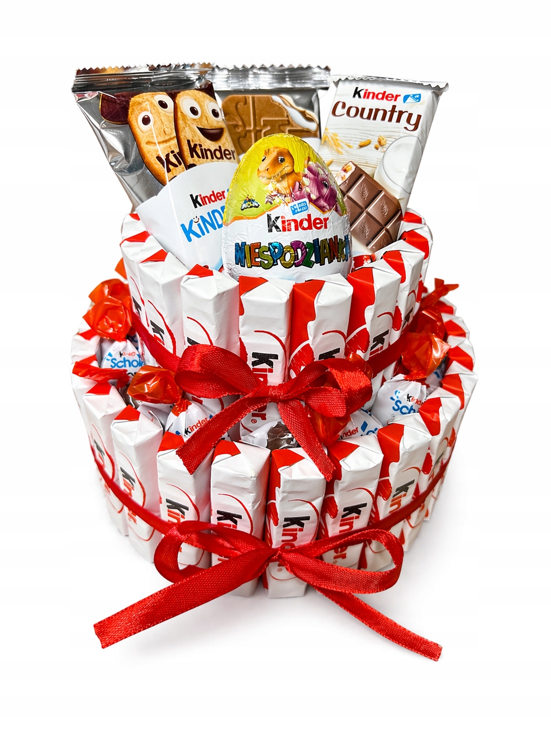 Dort z bonbónů Kinder je hotový dárek