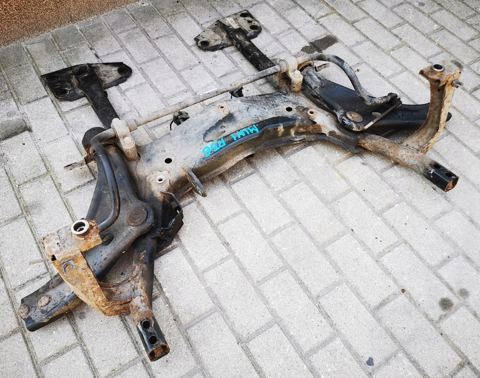 MINI COOPER R56 R57 1.6 WÓZEK SANKI PRZÓD + WAHACZE DEMONTAŻ Numer katalogowy części WÓZEK