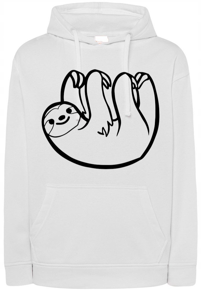 Pánská mikina s vtipným potiskem Lenochod vel. S