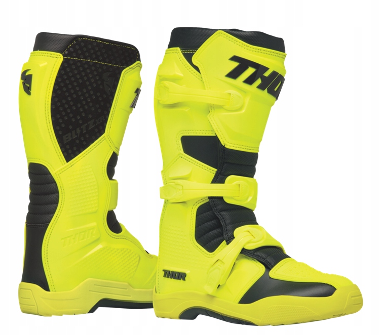 Thor Boot Blitz Xr Acid/black pánske cross enduro off-roadové topánky 8 42