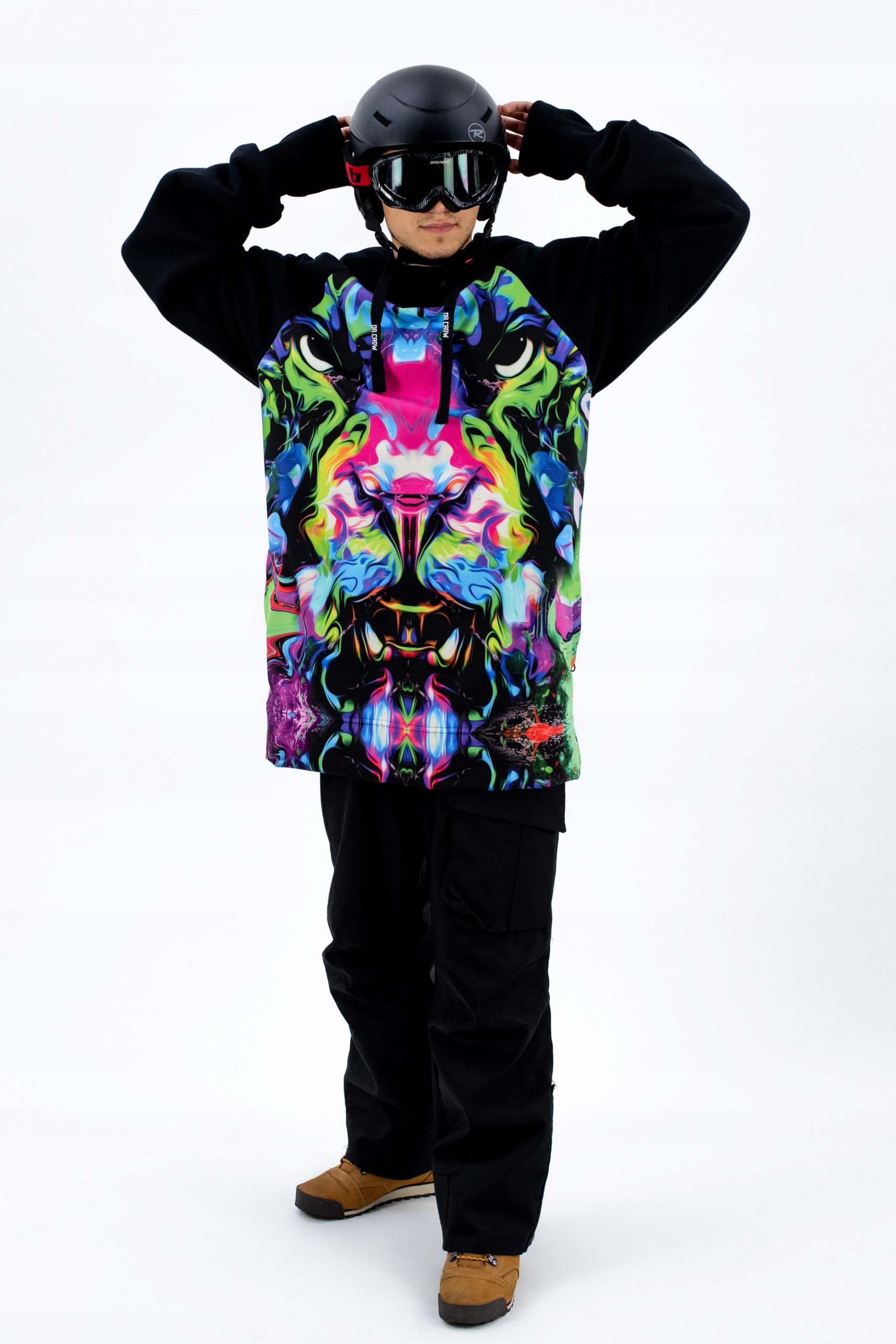 Męska Bluza Snowboardowa Tiger M Materiał dominujący inny