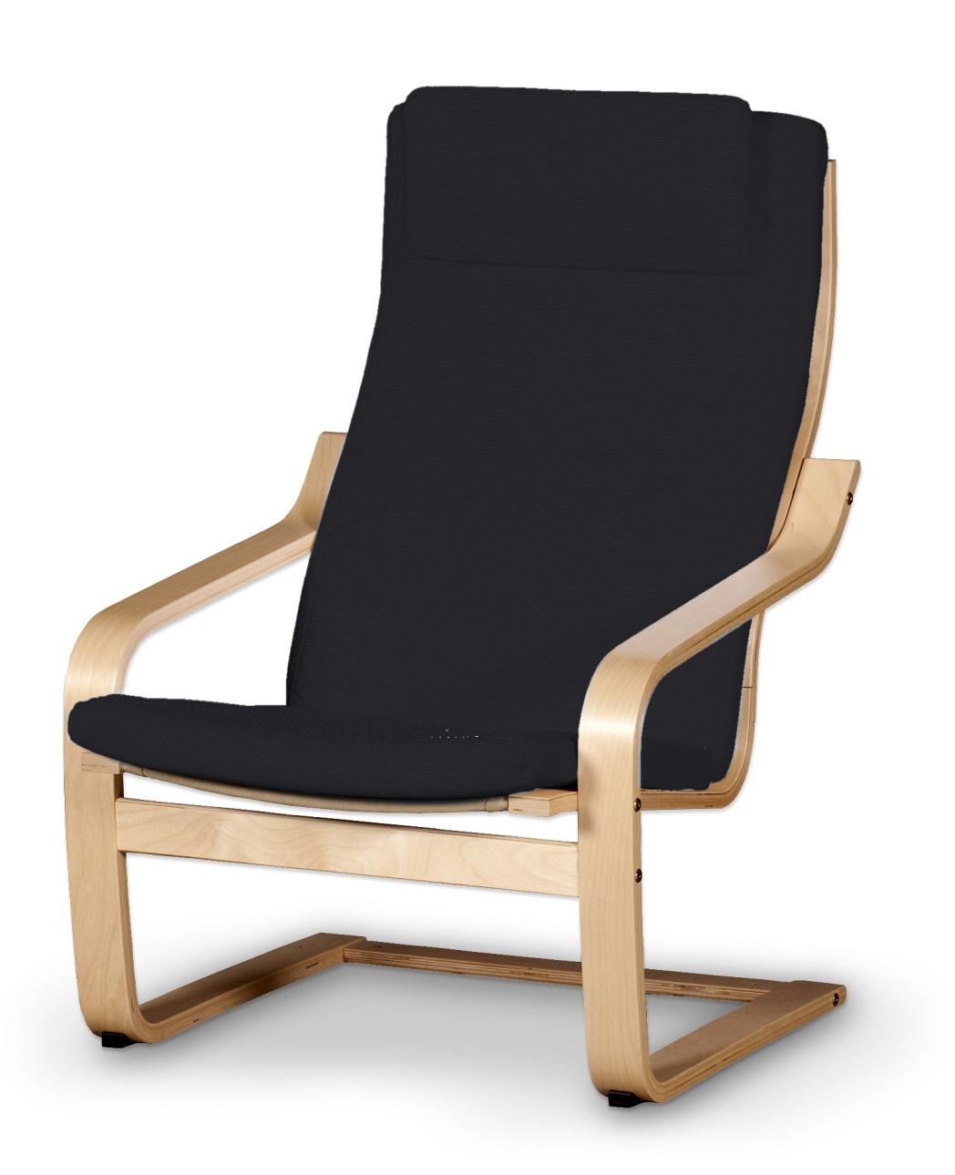 Dekoria Polštář na křeslo Poäng II černý