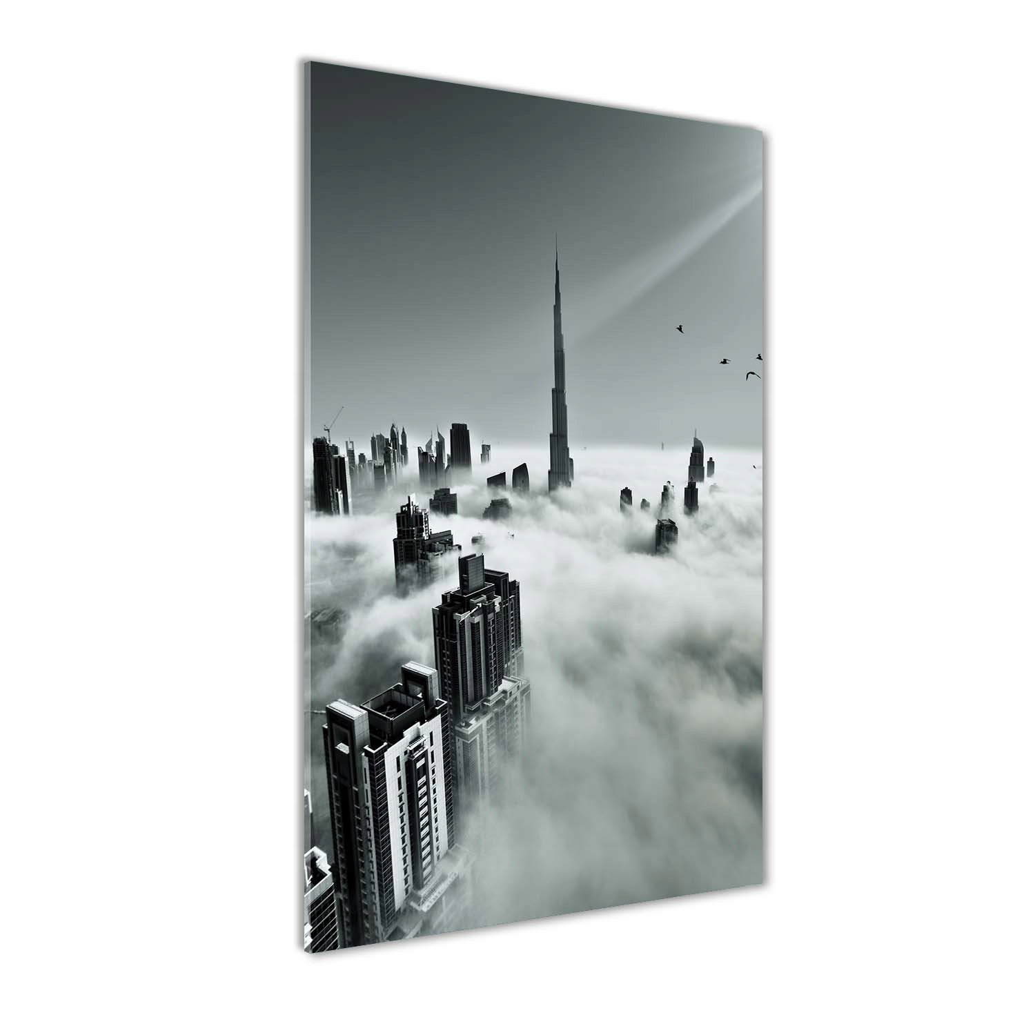 Fotoobraz akryl do obývacího pokoje Mrakodrapy 60x120 cm
