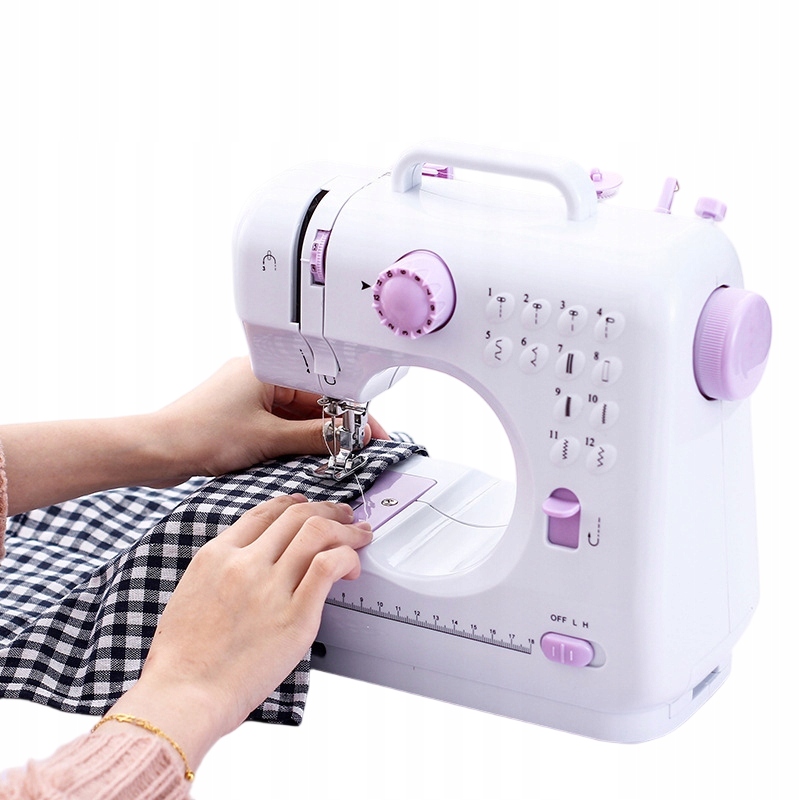 Přenosný šicí stroj s pedálem krejčovská sada Bonus