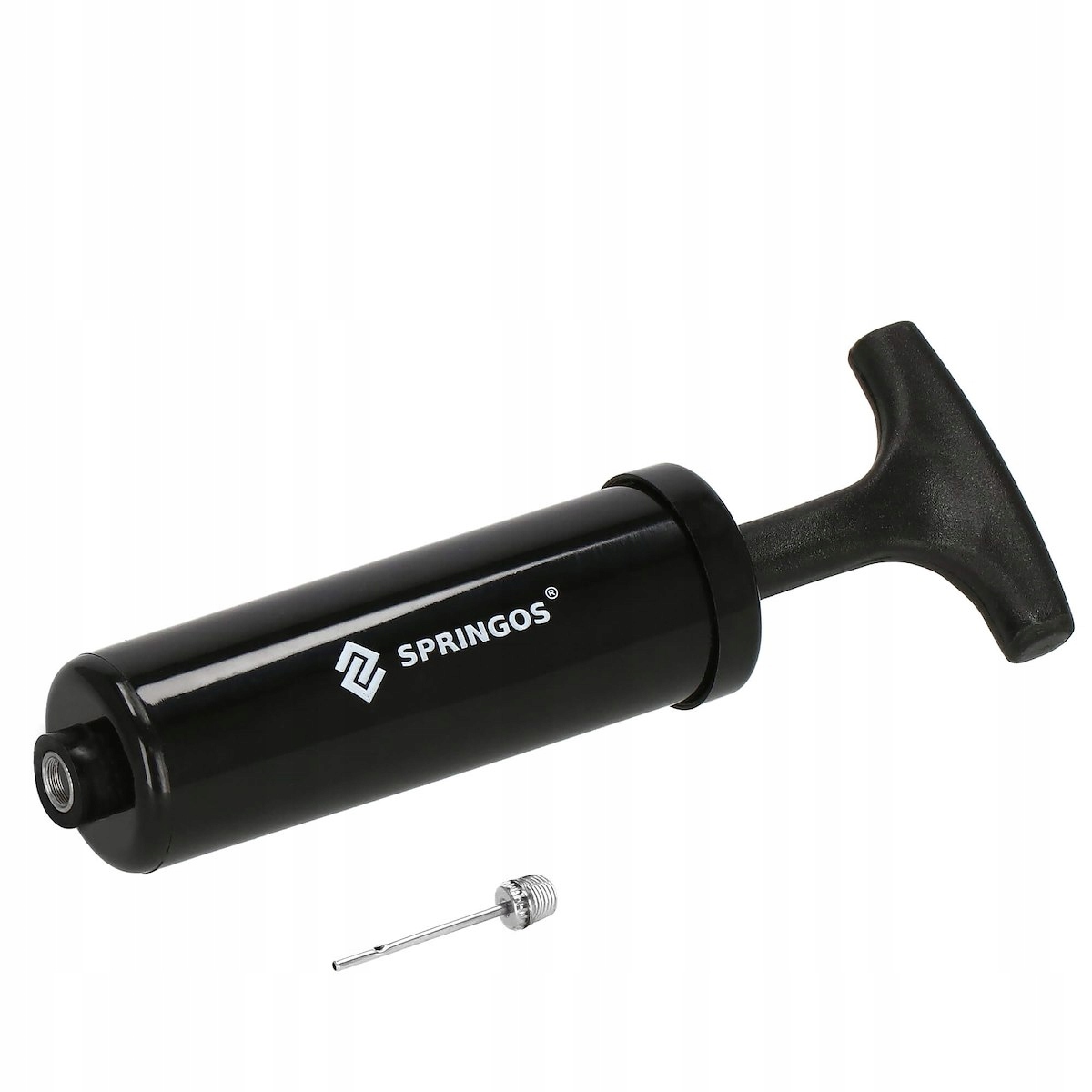 UNIWERSALNA POMPKA RĘCZNA DO POMPOWANIA PIŁEK BALONÓW ROWEROWA Z IGŁĄ 30 CM EAN (GTIN) 5907719467733