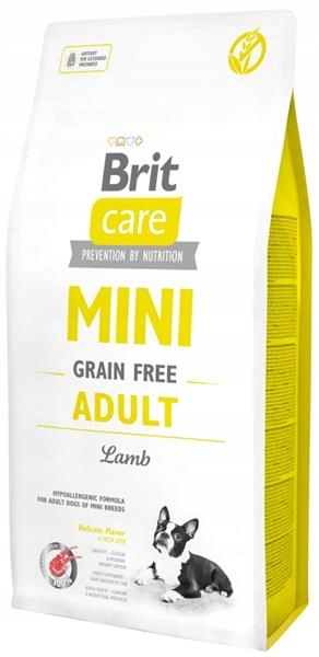 Levně Krmivo Brit Care Mini Grain Free Adult Lamb 7kg