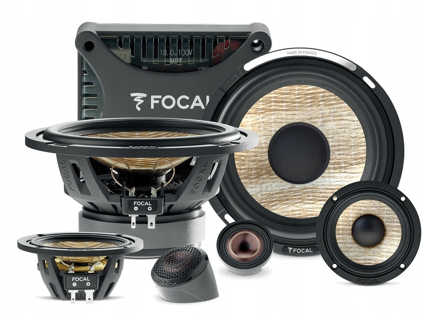 Focal Ps 165 F3E głośniki 3-drożne 16,5cm Made in France Klasa Premium