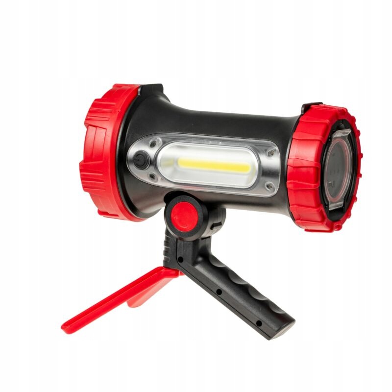 Latarka Led Z Aku. Ruchomy Uchwyt 350LM+180LM 100-OS-215