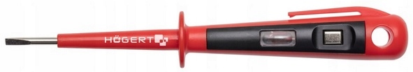 HOGERT Próbnik napięcia 100-500V 150mm HT1S981