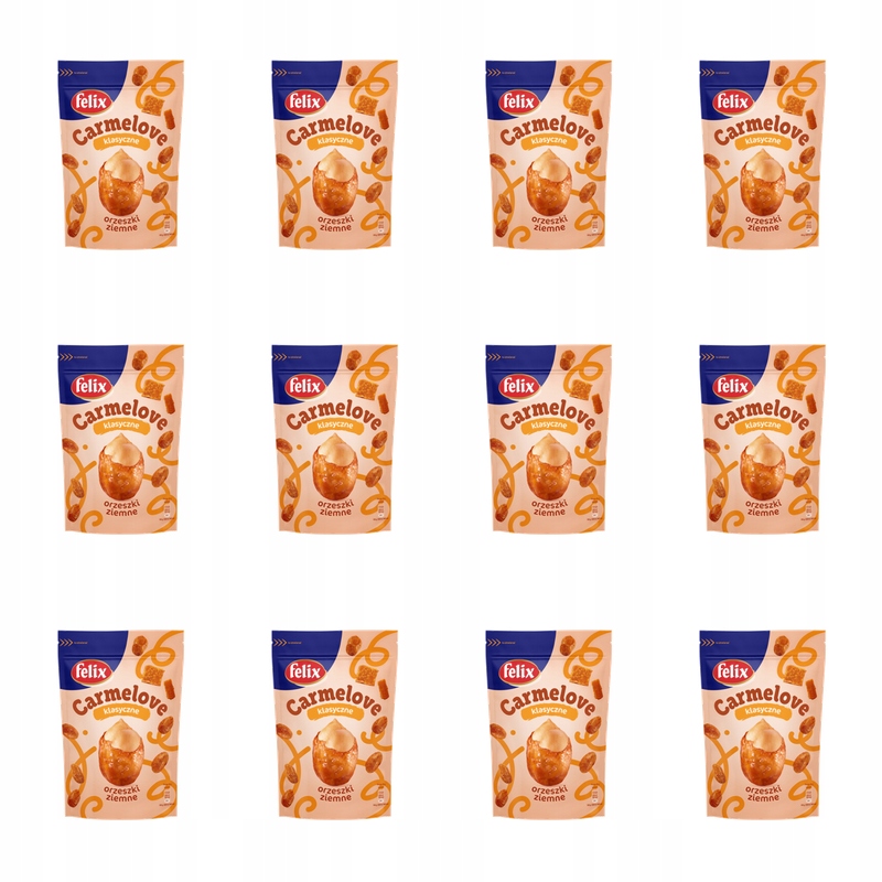felix Carmelove Arašídy klasické 160 g X12