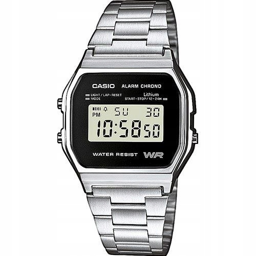 ZEGAREK CASIO RETRO VINTAGE ALARM DATA BUDZIK LED