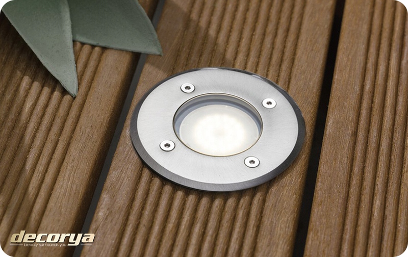 OPRAWA LED NAJAZDOWA LAMPA DO GRUNTOWA OGRODOWA WPUSZCZANA IP65 GU10 230V Klasa efektywności energetycznej - stara klasyfikacja A