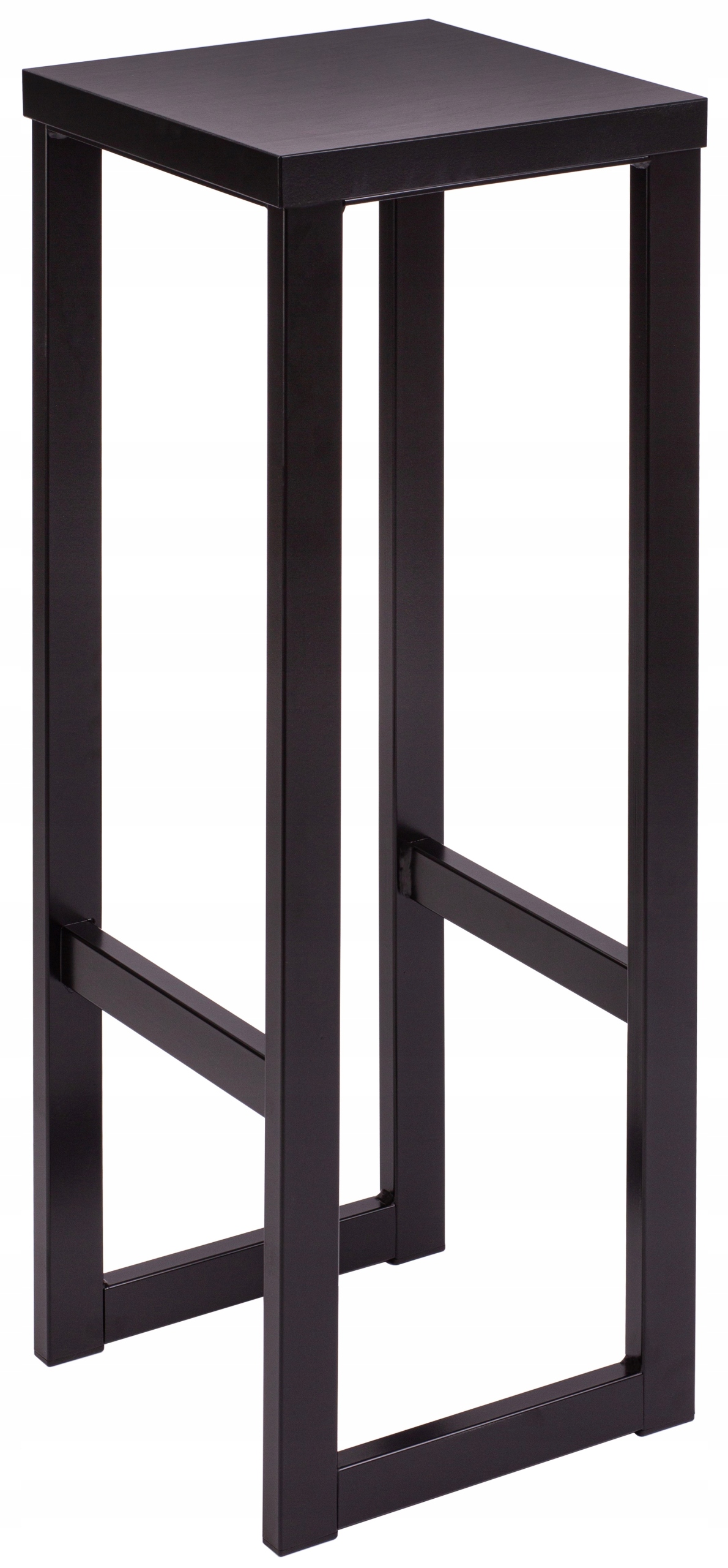 Barová Židle loft kov dřevo 90 cm – stolička, židle