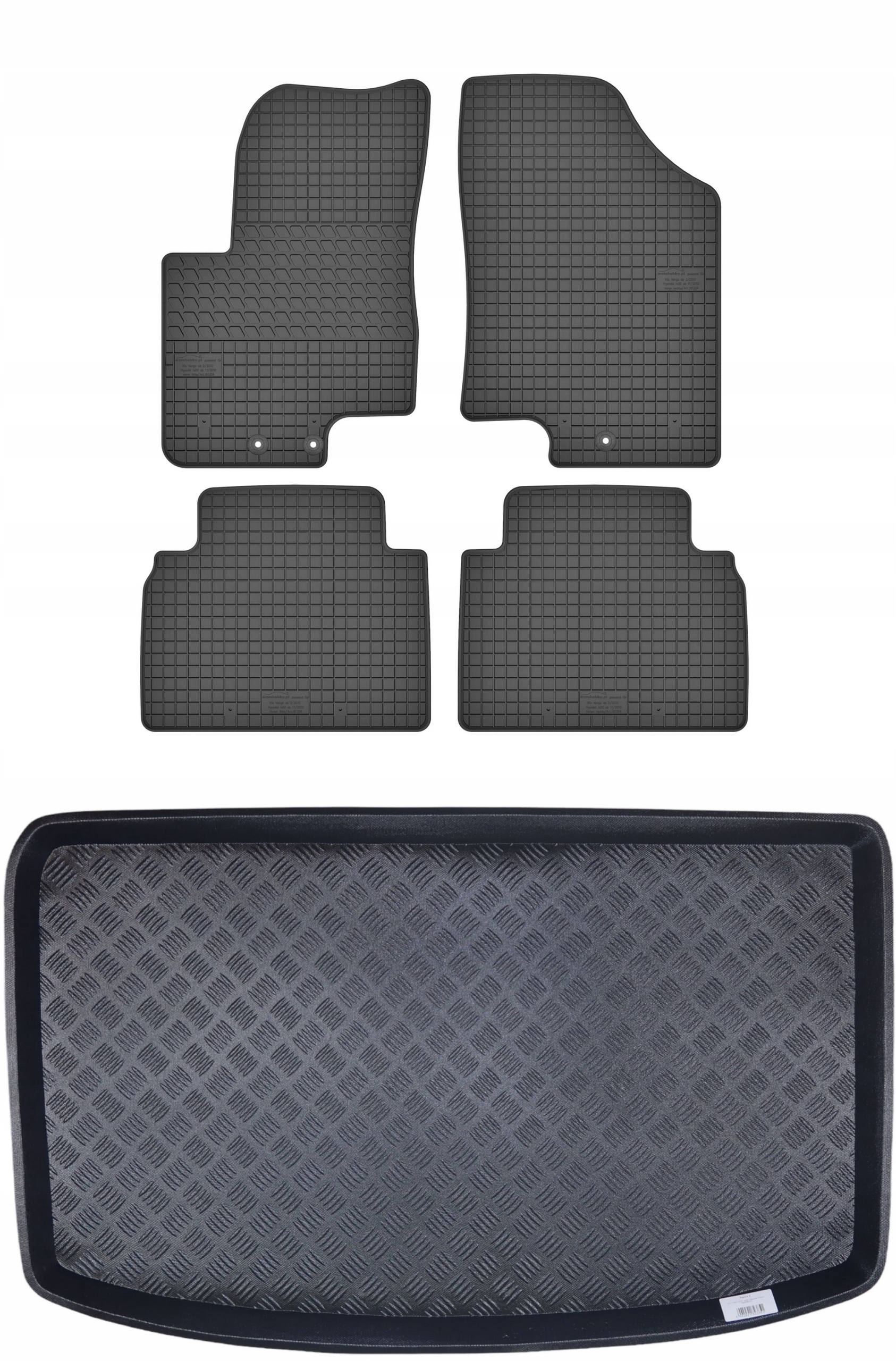 Koberce nosič pro: Kia Venga 2009-2017 minivan