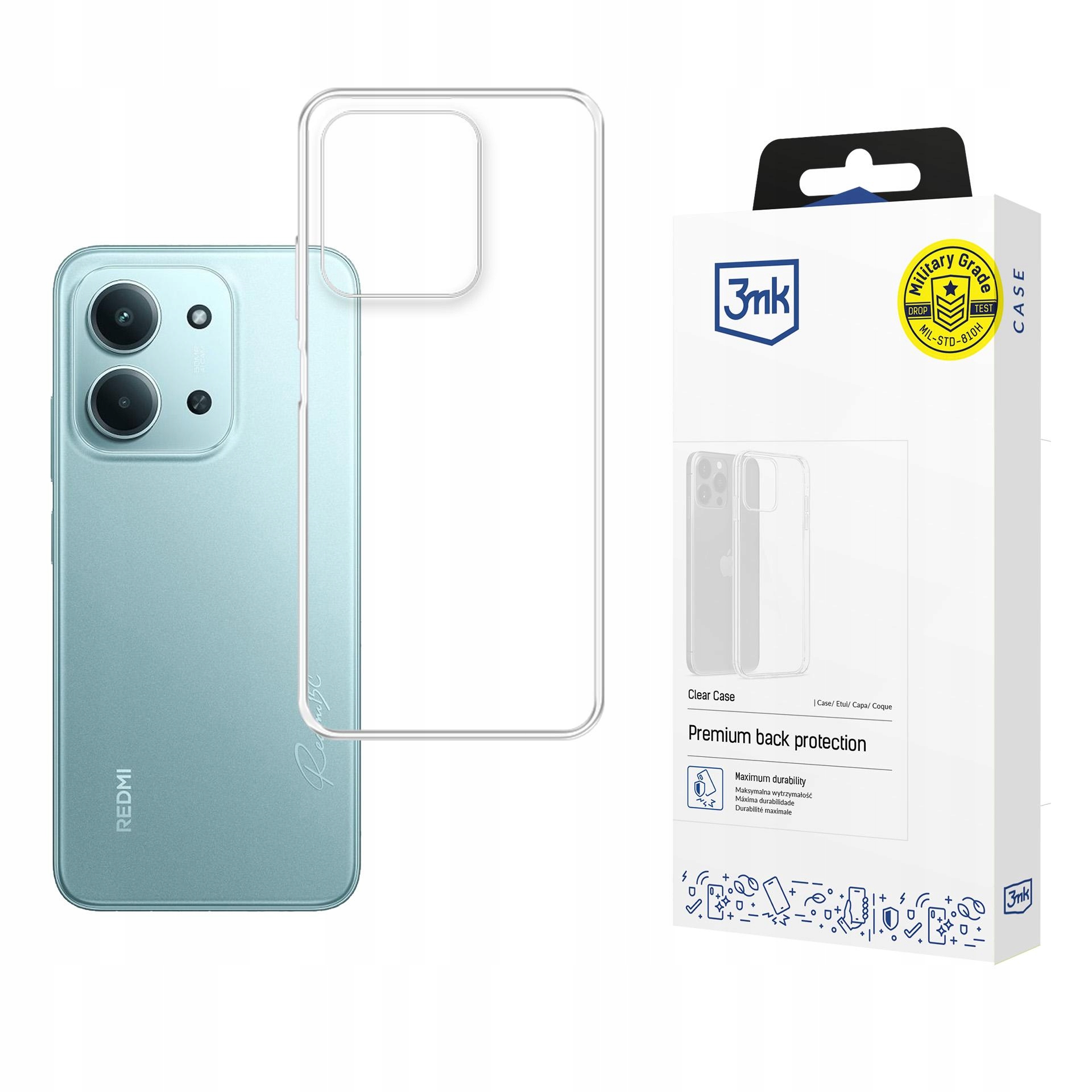 Etui 3mk Clear Case na Xiaomi Redmi 15C przezroczyste 3mk Protection