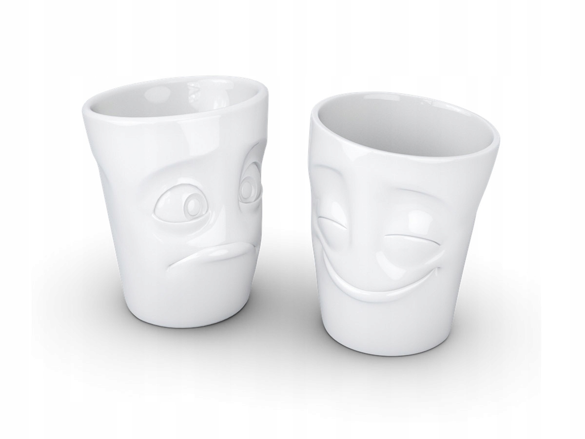 

2x kubki porcelana 350 ml Tassen 58PRODUCTS