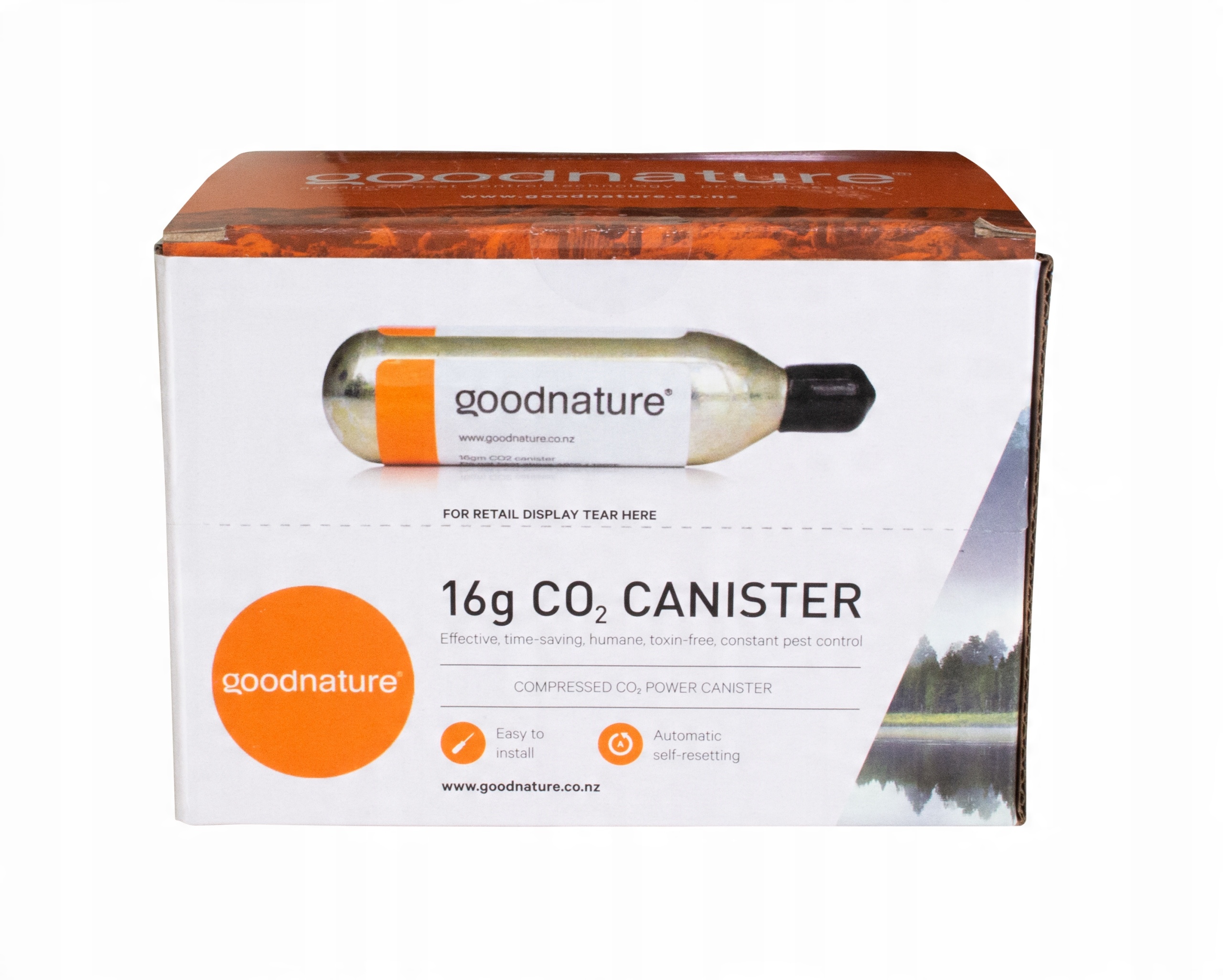 

1x Nabój CO2 do pułapki Goodnature A24