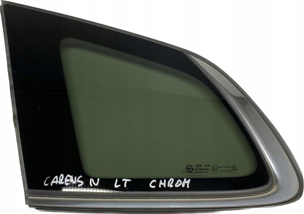 KIA CARENS IV SZYBA LEWA TYŁ TYLNA CHROM CIEMNA AS3 13-18