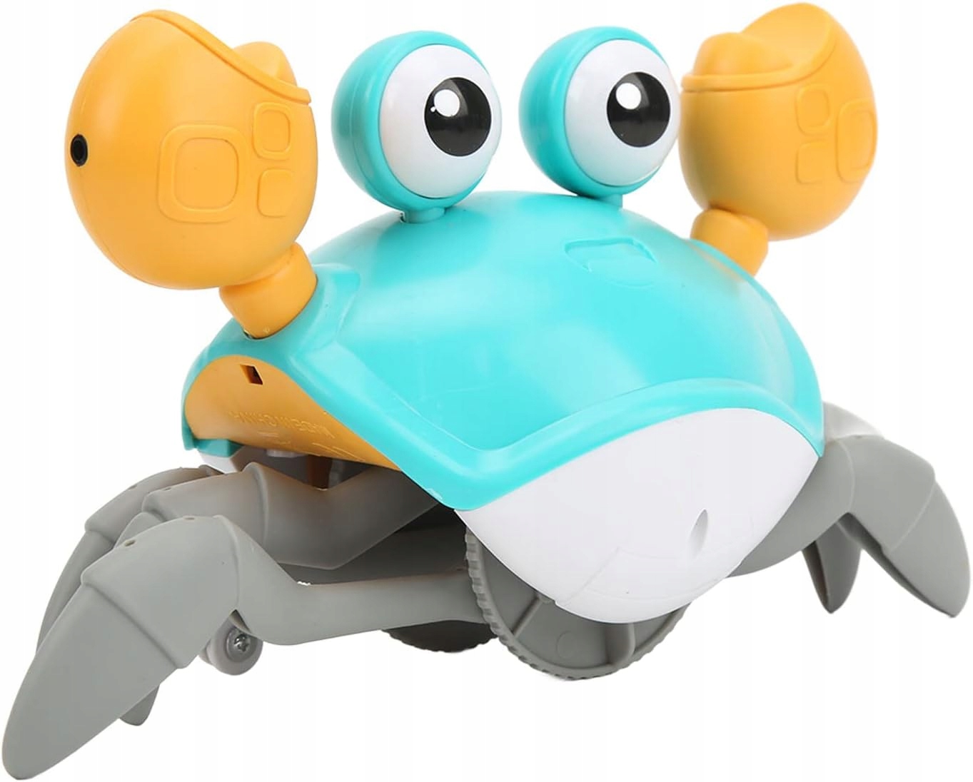 UCIEKAJĄCY PEŁZAJĄCY KRAB CHODZĄCY ZABAWKA INTERAKTYWNA DLA DZIECKA LED XL Materiał plastik