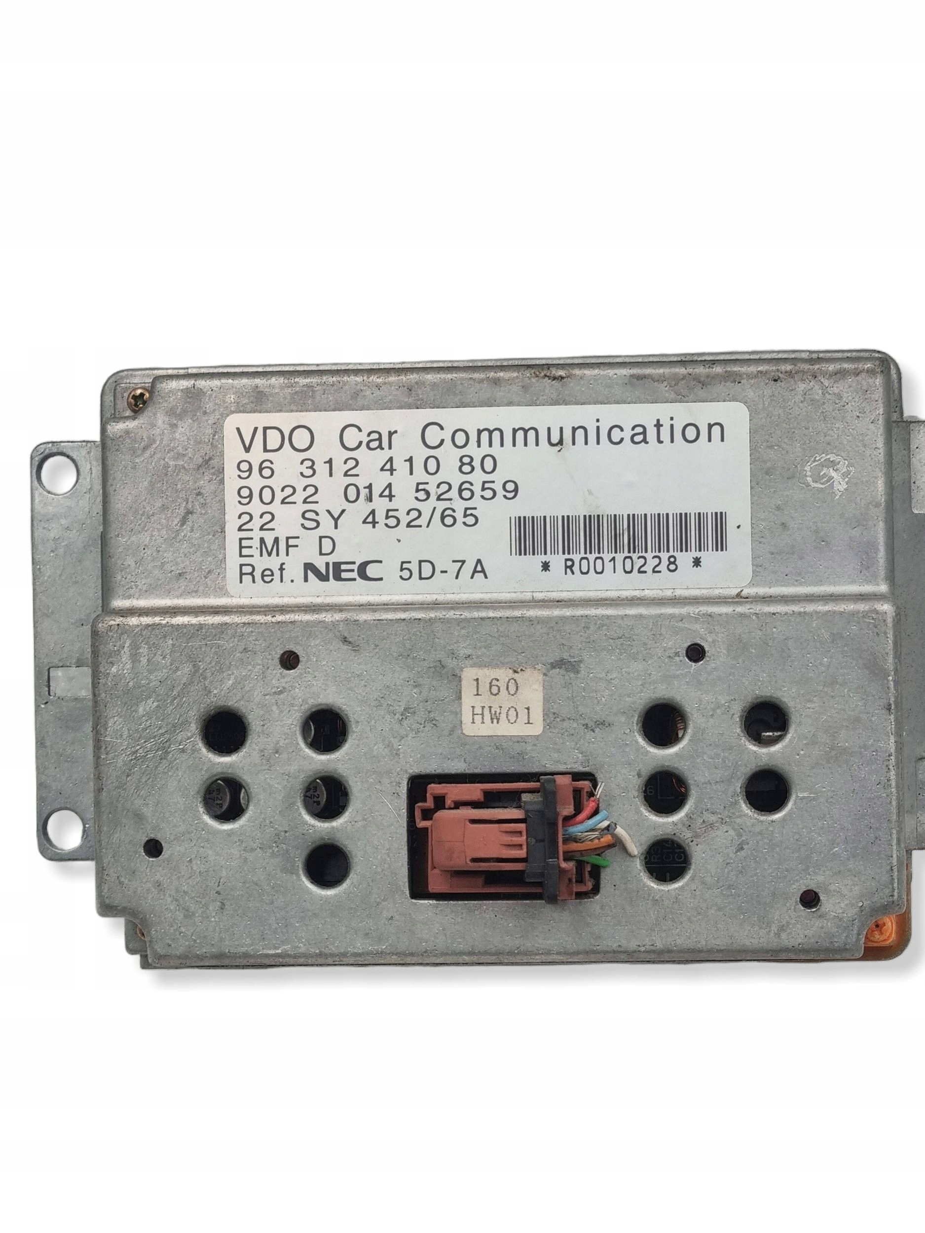 display Radia GPS Peugeot 607 9631241080